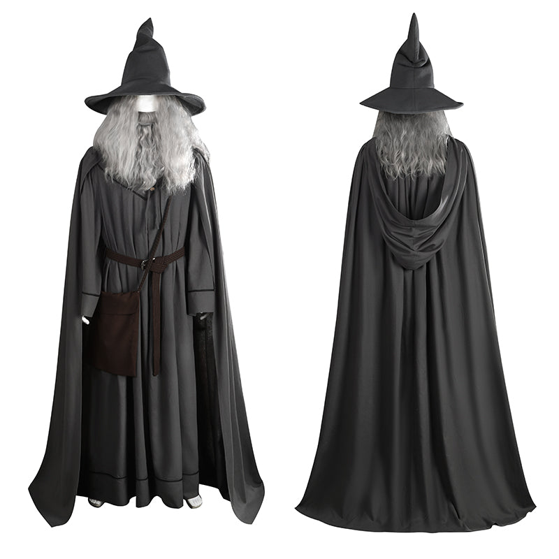 Gandalf Cosplay The Lord of The Rings Gandalf Wizard Costume Halloween Carnival Suit