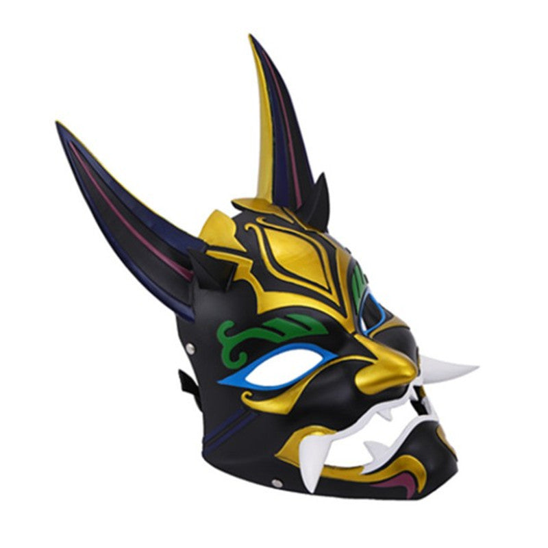 Genshin Impact Xiao Cosplay Costume Xiao Mask Halloween Carnival Prop