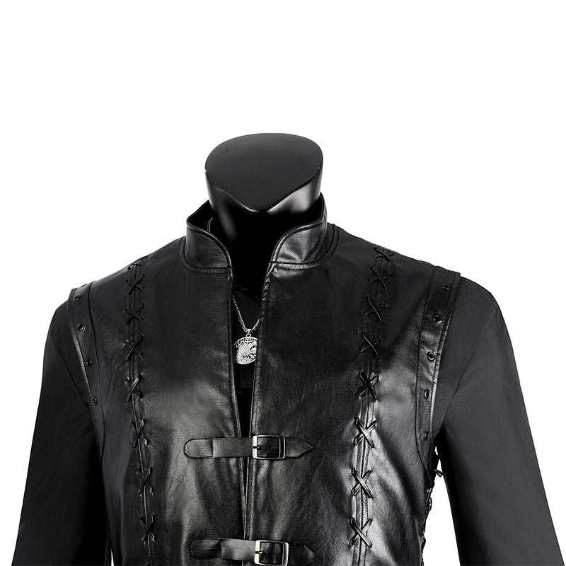 Geralt Costume The Witcher 3 Geralt of Rivia Cosplay Costume Halloween Carnival Suit