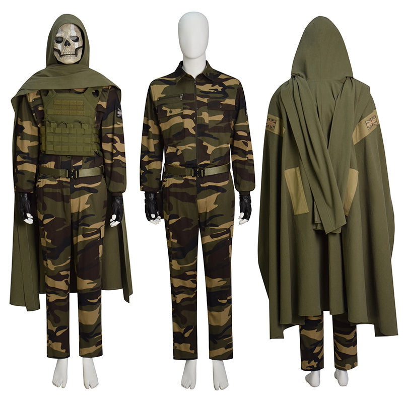 Call of Duty Ghosts Cosplay Ghosts Costume Soldier Ghost Military