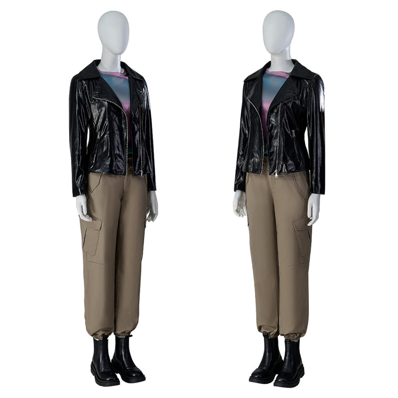 TV Secret Invasion G'iah Cosplay Costume Leather Jacket Uniform Halloween Carnival Suit