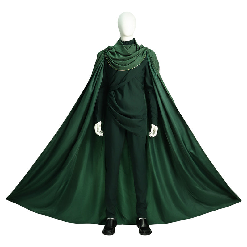 Loki God of Stories Cosplay Costume Loki Season 2 Green Suit Halloween ACcosplay Loki God of Stories Cosplay Costume Loki Season 2 Green Suit Halloween ACcosplay