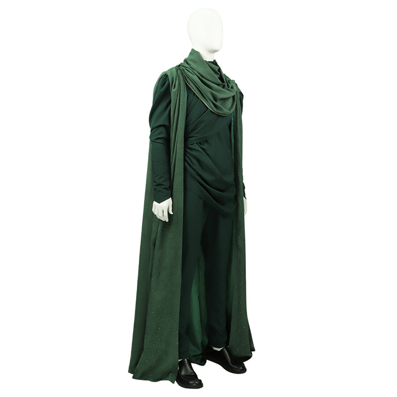 Loki God of Stories Cosplay Costume Loki Season 2 Green Suit Halloween Outfit