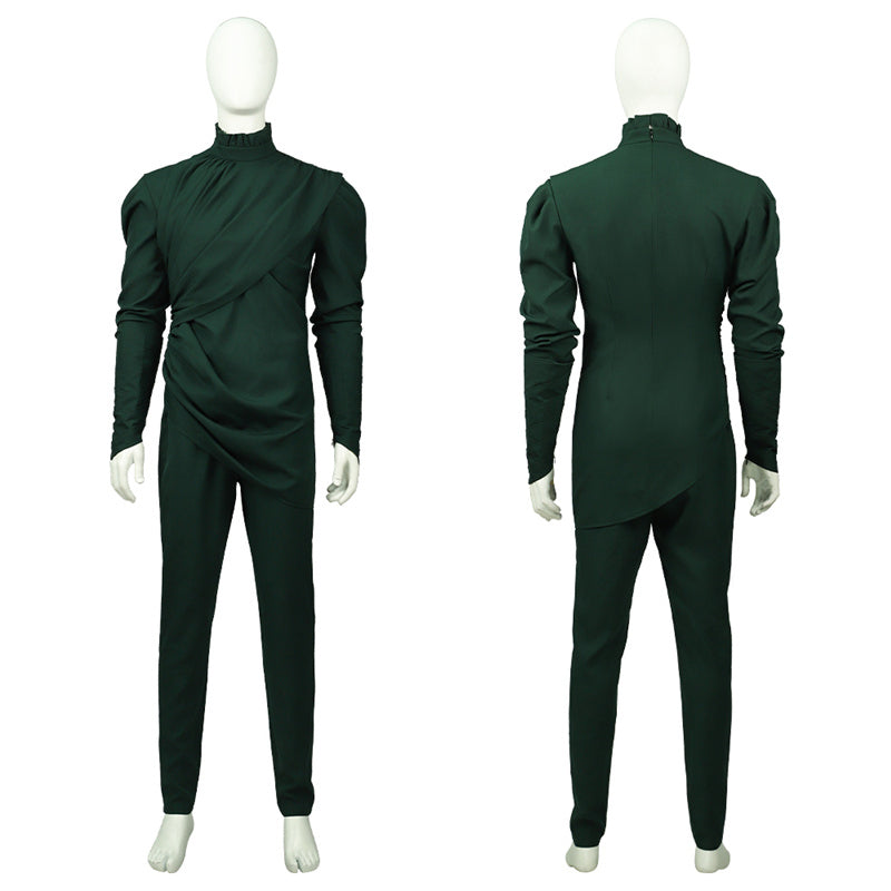 Loki God of Stories Cosplay Costume Loki Season 2 Green Suit Halloween Outfit