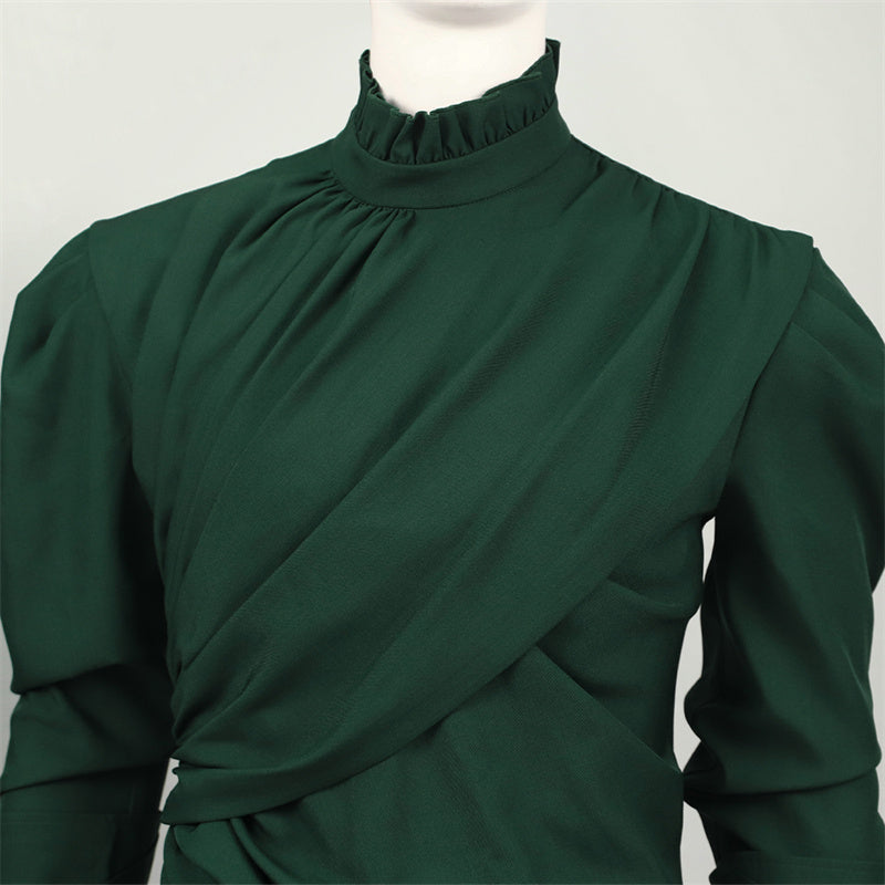 Loki God of Stories Cosplay Costume Loki Season 2 Green Suit Halloween ACcosplay Loki God of Stories Cosplay Costume Loki Season 2 Green Suit Halloween ACcosplay