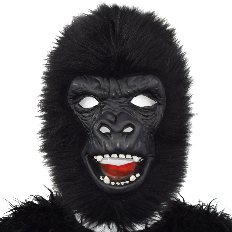 Gorilla Costume King Kong Costume Mascot Onesie Mask Halloween Carnival Suit