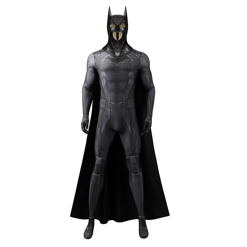Batman Gotham Knights Dick Grayson Cosplay Costume Jumpsuit Cape Halloween Party Suit