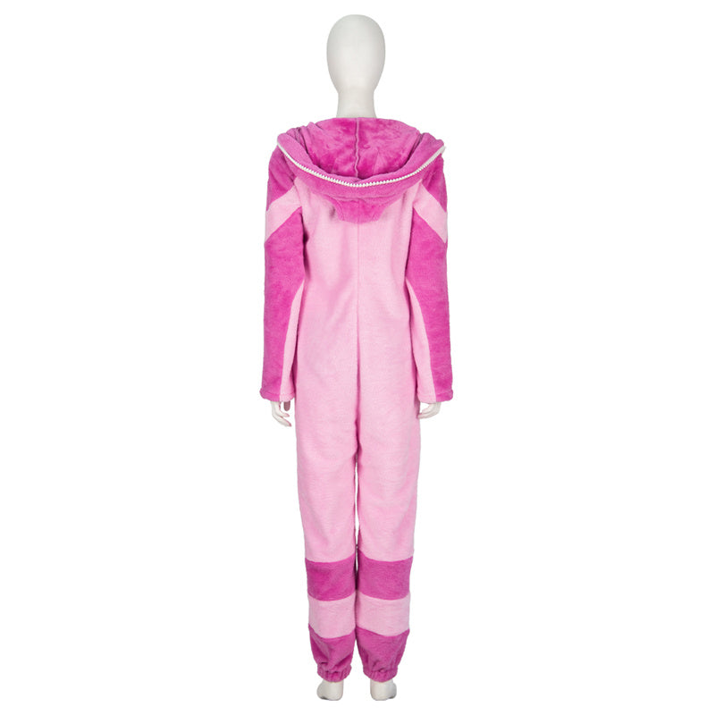 SF 6 Han Juri Cosplay Costume Street Fighter Juri Pink Jumpsuit Halloween Pajama