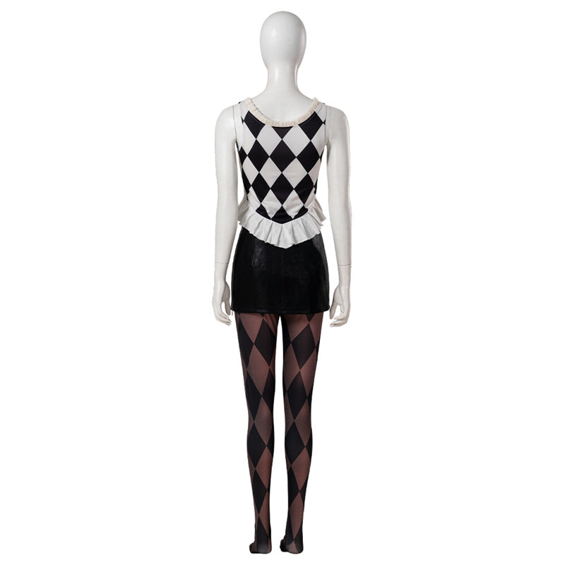 Joker: Folie à Deux Harley Quinn Lady Gaga Cosplay Costume Halloween Carnival Suit