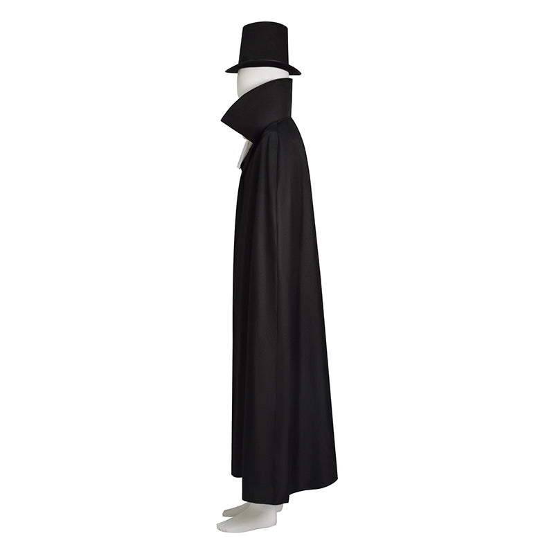 Haunted Mansion Costume The Hat Box Ghost Cosplay Outfit Halloween Carnival Suit