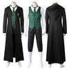 Witchcraft Hogwarts Legacy Slytherin House Cosplay Costume School Uniform Halloween Party Suit