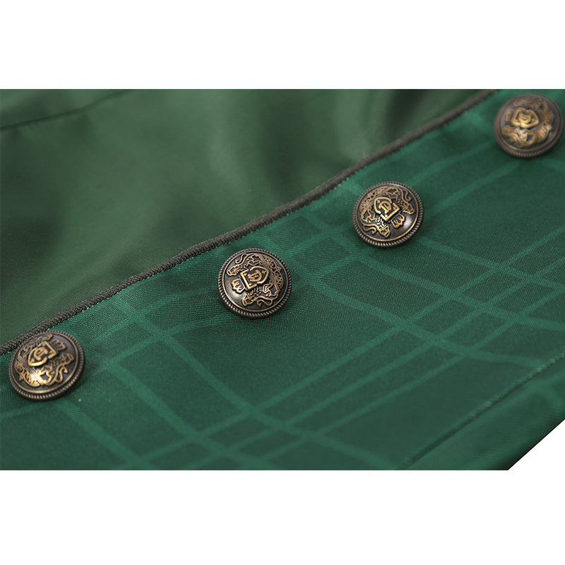 Witchcraft Hogwarts Legacy Slytherin House Cosplay Costume School Uniform Halloween Party Suit