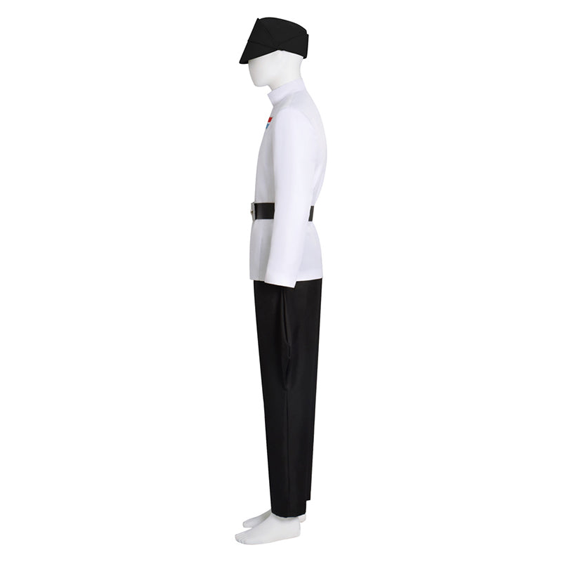 Star Wars Cosplay Imperial Military Uniform Costume Halloween Suit White Version