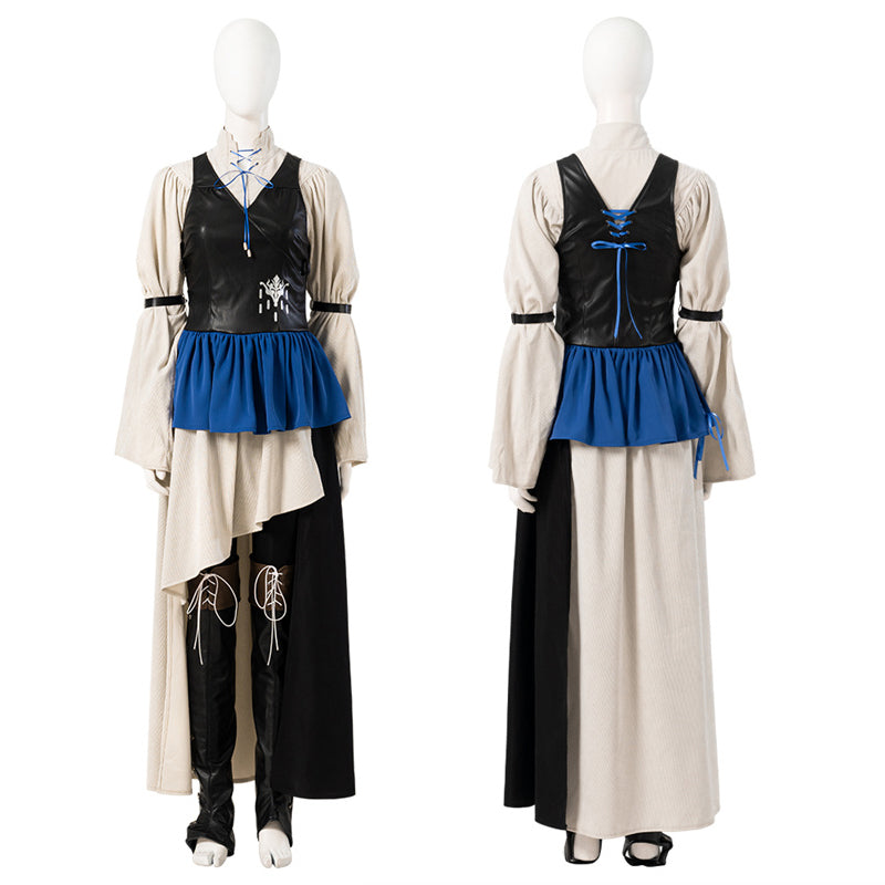 Final Fantasy 16 Jill Warrick Cosplay Costume FF16 Halloween Carnival Suit
