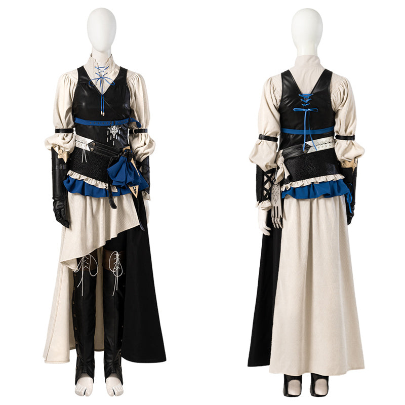 Final Fantasy 16 Jill Warrick Cosplay Costume FF16 Halloween Carnival Suit