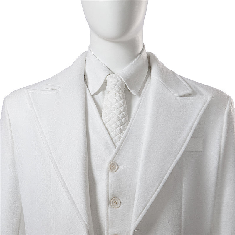 Joker 2 White Suit Joker Arthur Fleck Uniform Cosplay Costume Joker Halloween Outfit