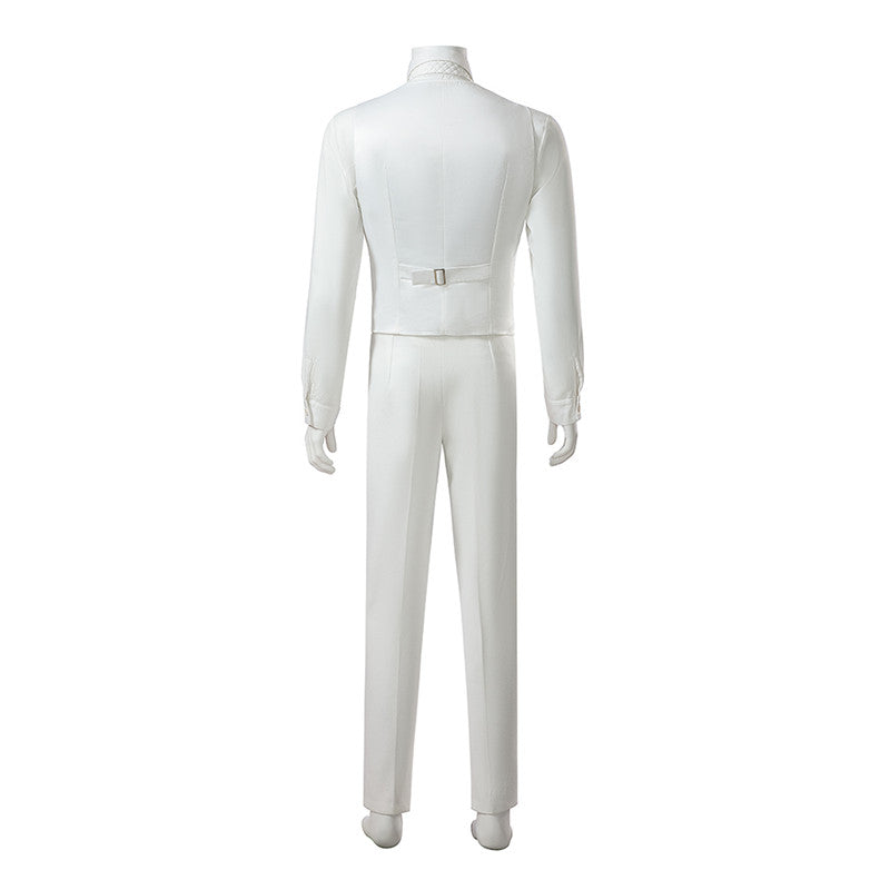 Joker 2 White Suit Joker Arthur Fleck Uniform Cosplay Costume Joker Halloween Outfit