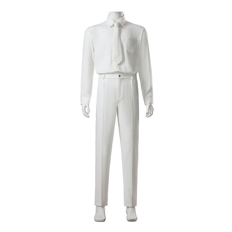 Joker 2 White Suit Joker Arthur Fleck Uniform Cosplay Costume Joker Halloween Outfit