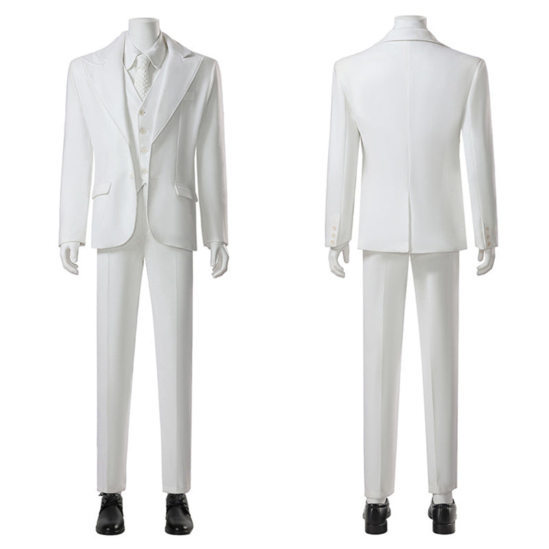 Joker 2 White Suit Joker Arthur Fleck Uniform Cosplay Costume Joker Halloween Outfit