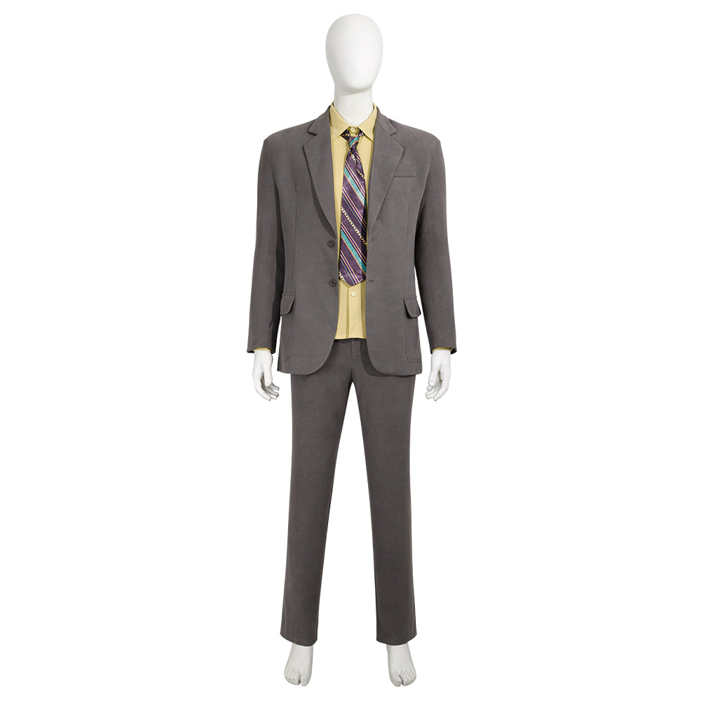 Joker Arthur Fleck Cosplay Costume Joker: Folie A Deux Joaquin Phoenix Gray suit Halloween Outfit