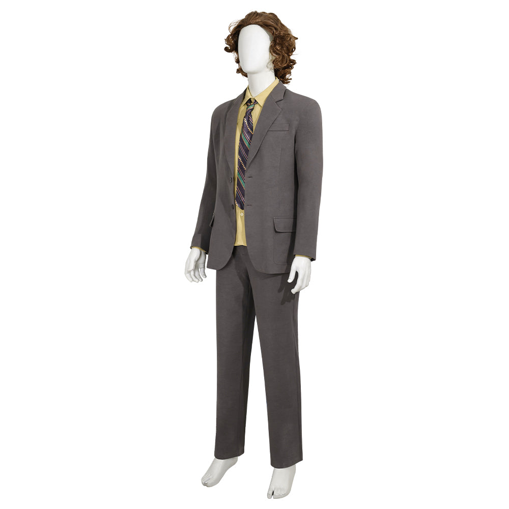 Joker Arthur Fleck Cosplay Costume Joker: Folie A Deux Joaquin Phoenix Gray suit Halloween Outfit