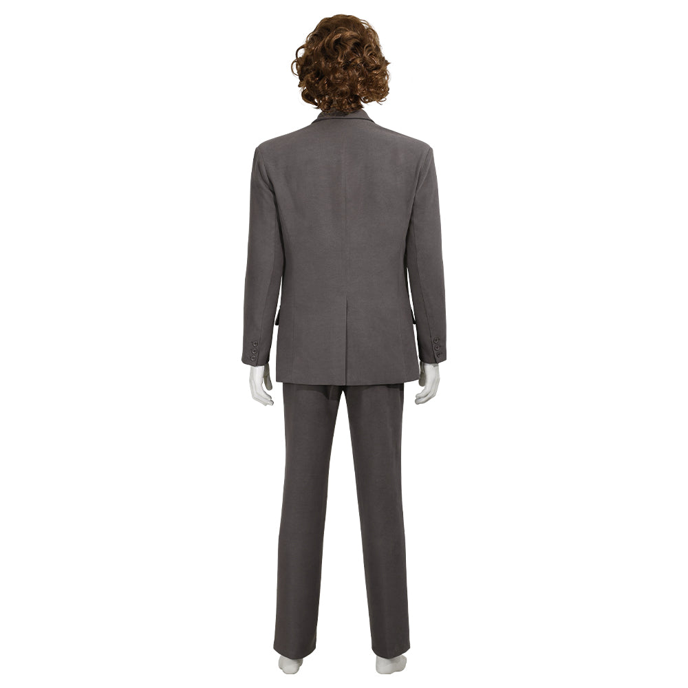 Joker Arthur Fleck Cosplay Costume Joker: Folie A Deux Joaquin Phoenix Gray suit Halloween Outfit