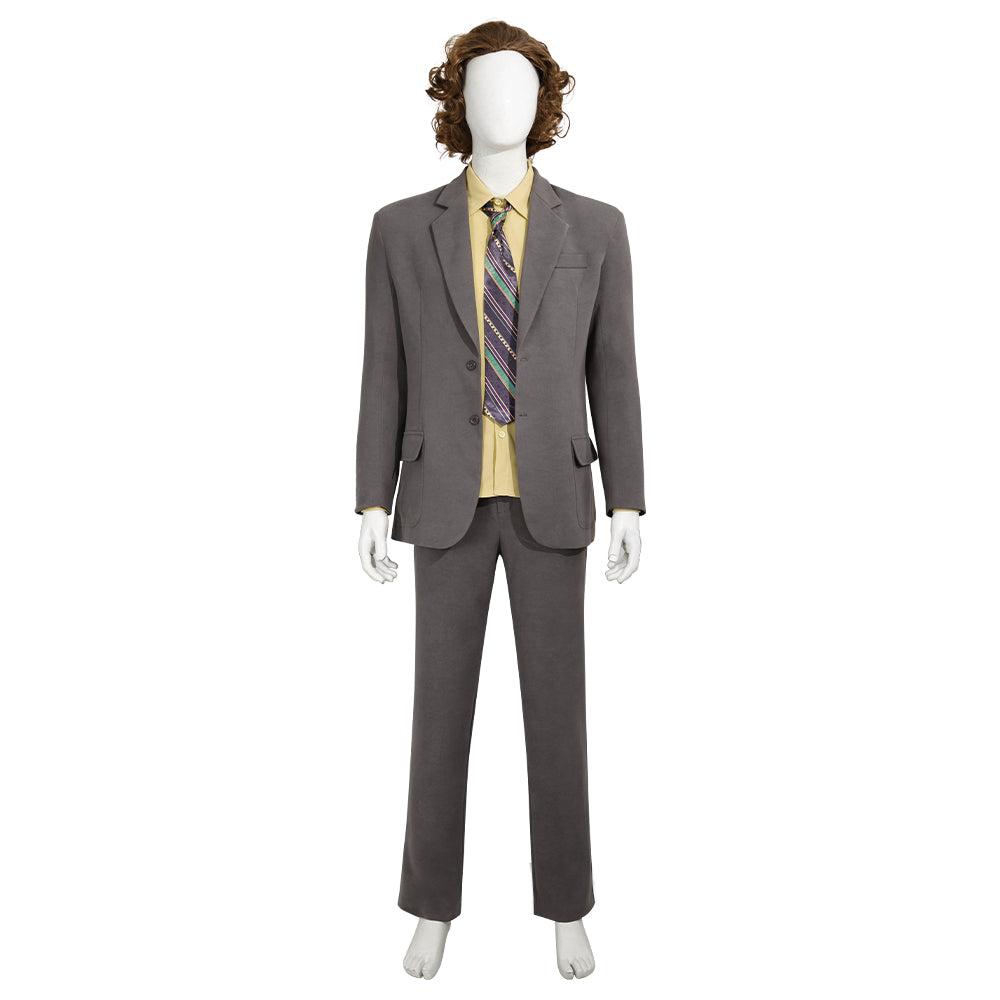 Joker Arthur Fleck Cosplay Costume Joker: Folie A Deux Joaquin Phoenix Gray suit Halloween Outfit