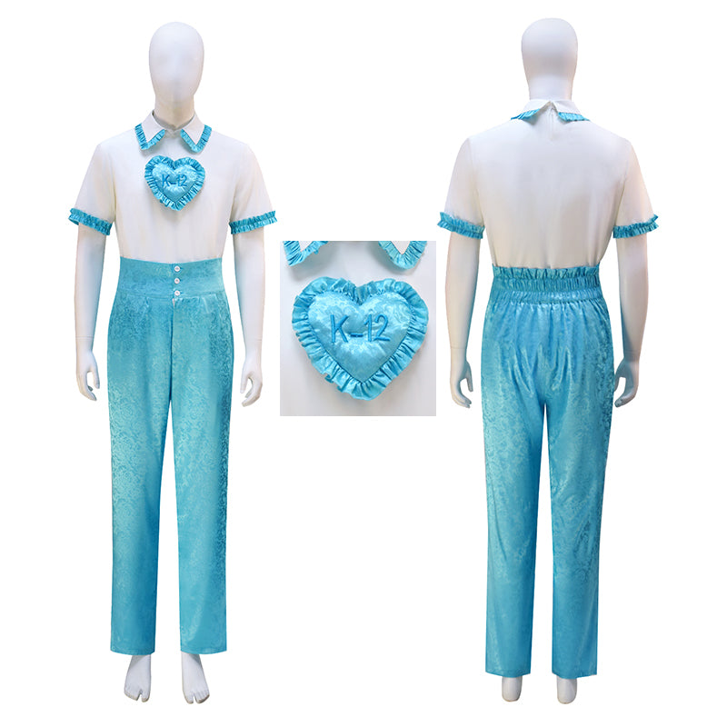 K-12 Brandon Uniform Melanie Martinez K-12 Cosplay Costume K12 Boy Blue Shirt Suit