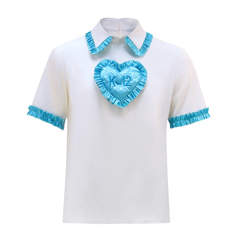 K-12 Brandon Uniform Melanie Martinez K-12 Cosplay Costume K12 Boy Blue Shirt Suit