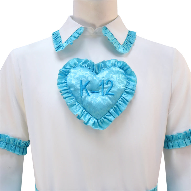 K-12 Brandon Uniform Melanie Martinez K-12 Cosplay Costume K12 Boy Blue Shirt Suit