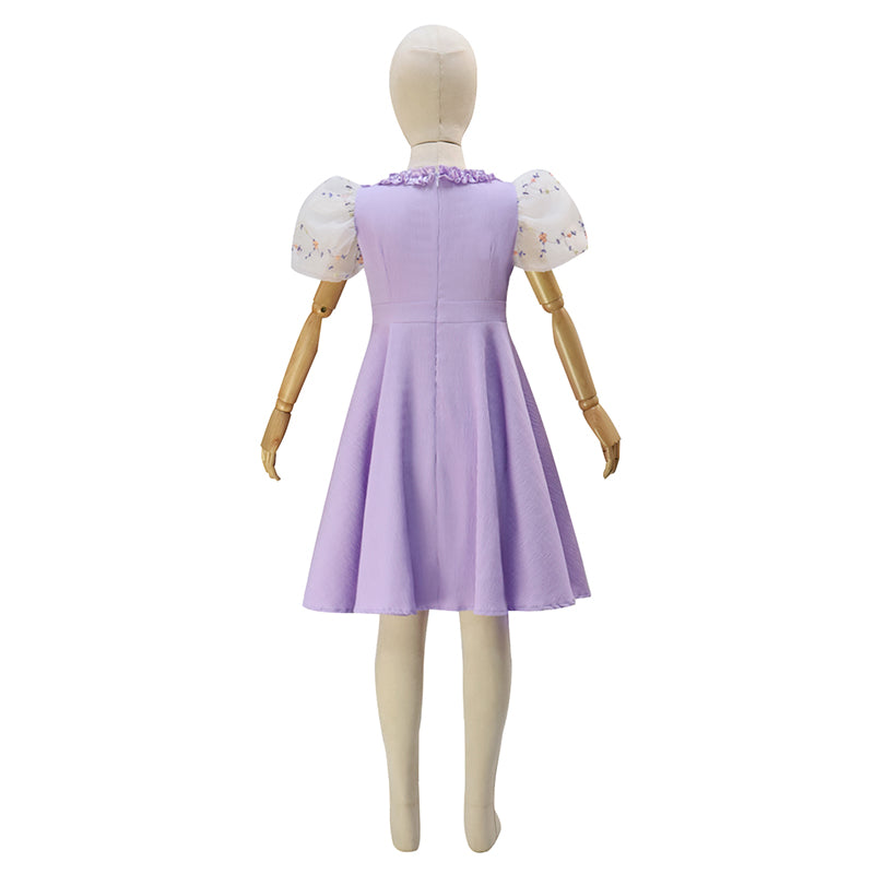 Kids K-12 Crybaby dress Melanie Martínez K-12 Cosplay Costumes K 12 Purple Dress