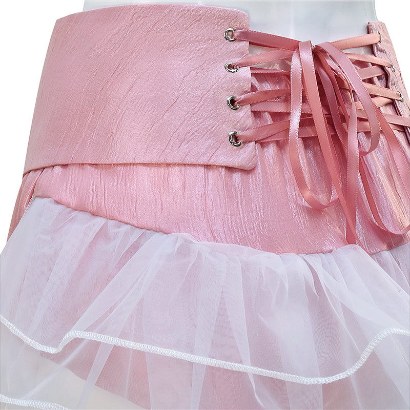 K-12 Cosplay Costume Melanie Martinez K 12 Pink Bra Pants Uniform Halloween Suits