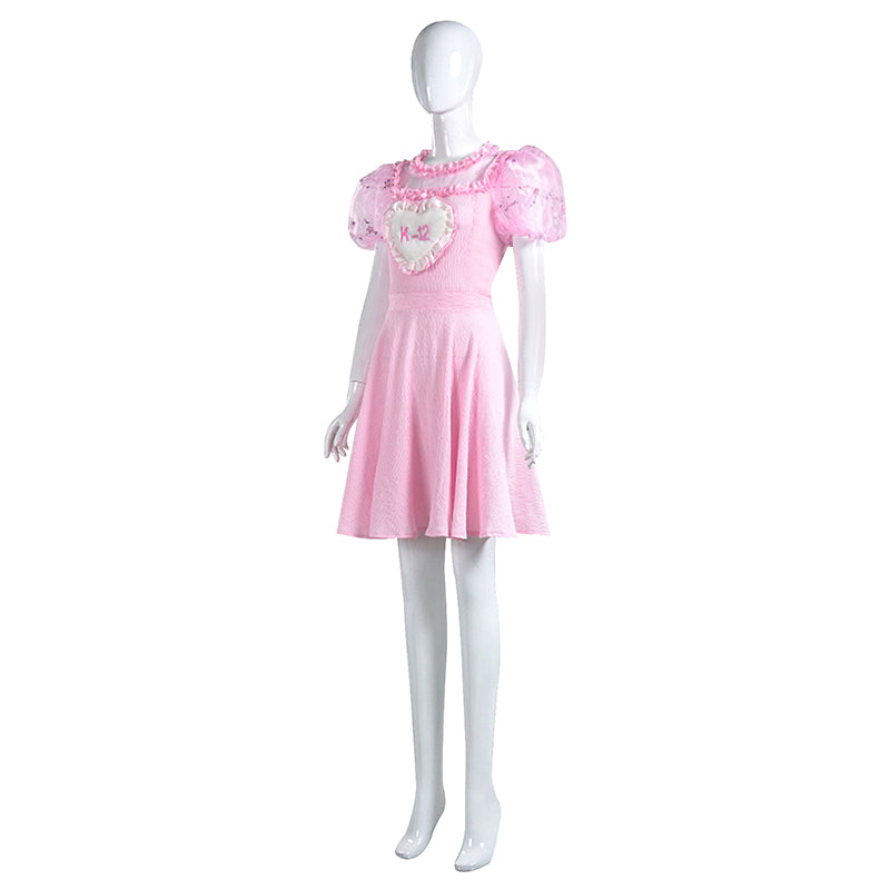 Melanie Martinez K 12 Cosplay Costume K-12 Baby Pink Dress Halloween Suits