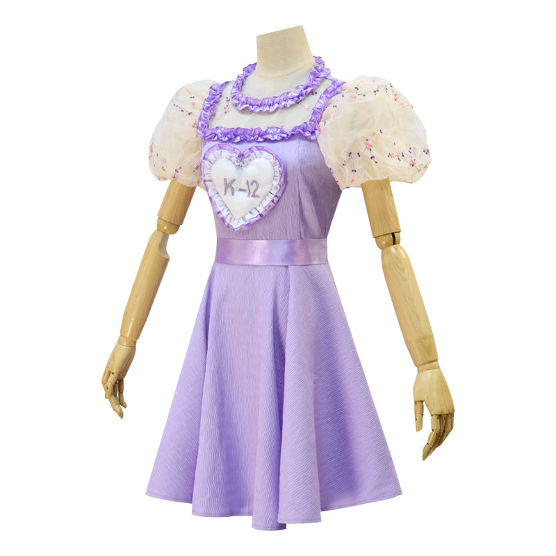 Adult K-12 Purple Dress Melanie Martinez K12 Cosplay Costume K-12 Crybaby Dress