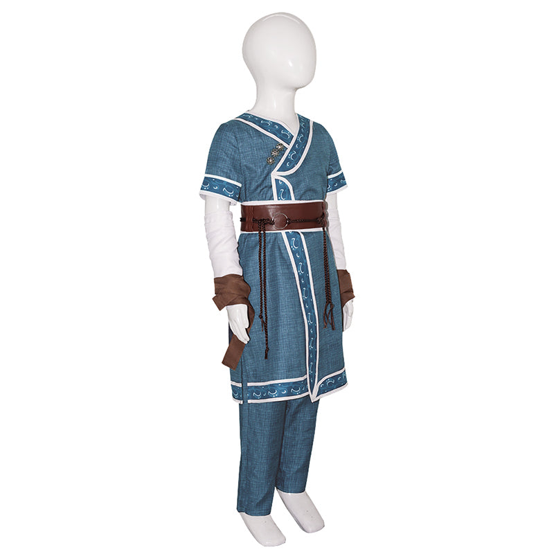 Katara Cosplay Avatar: The Last Airbender Kids Costume Halloween Carnival Suit