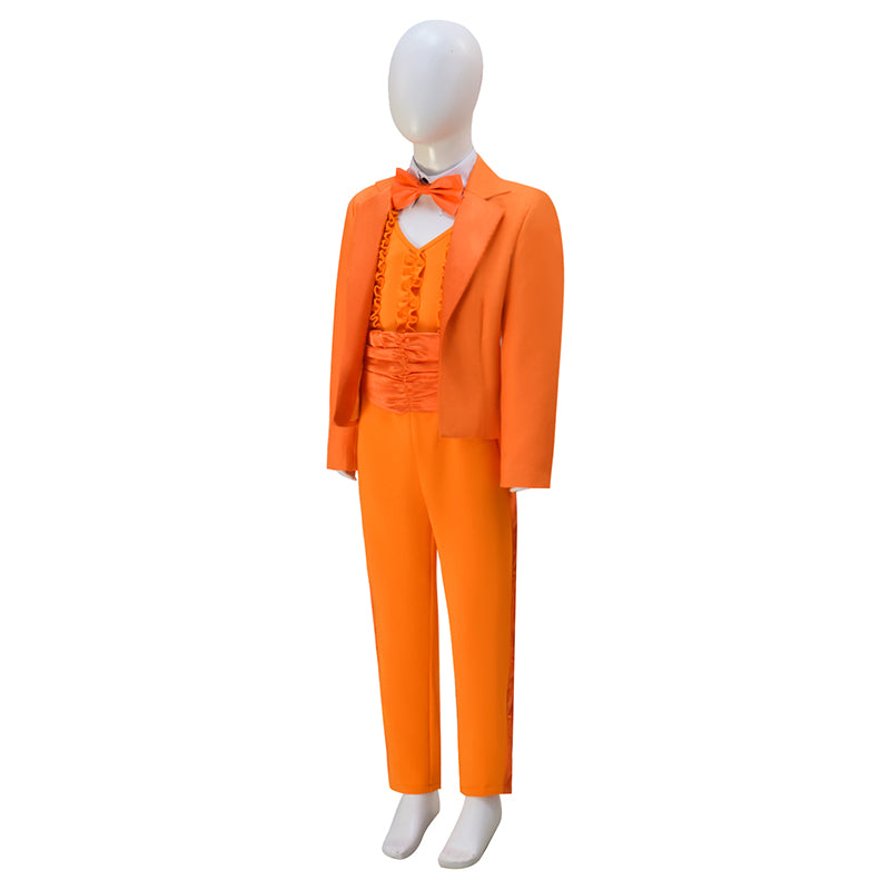 Kids Dumb and Dumber Suit Girl Lloyd Christmas Cosplay Costume Halloween Carnival Suit