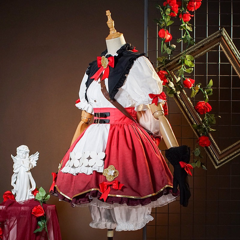 Klee Little Witch Cosplay Genshin Impact Klee Costume Dress Halloween Carnival Suit