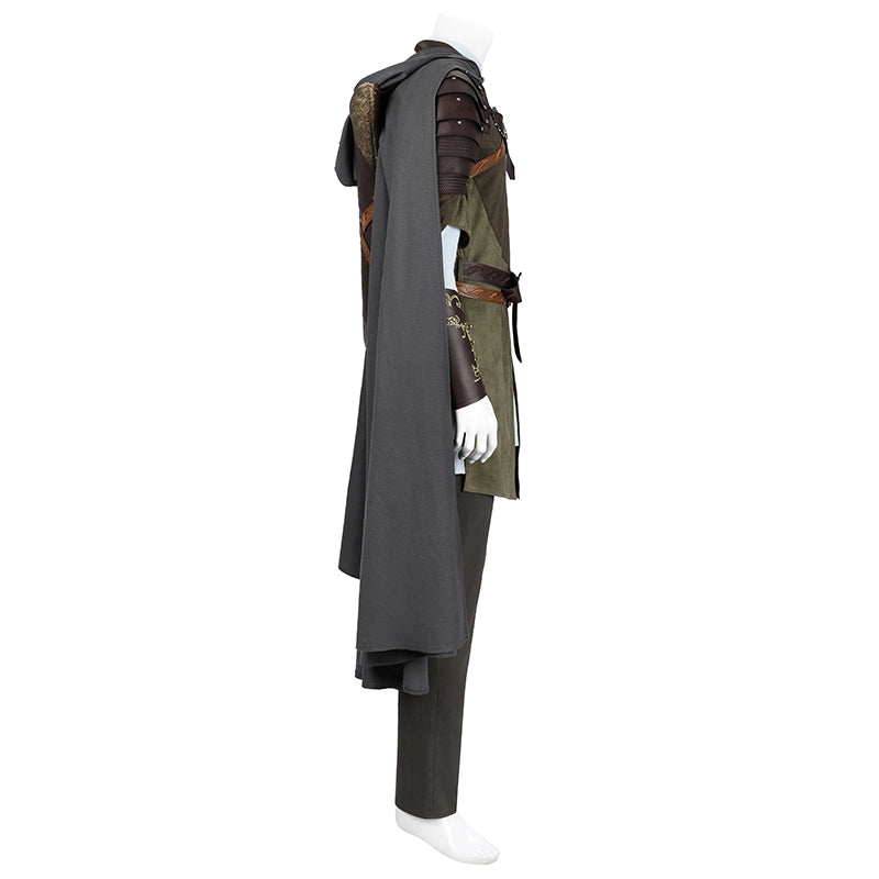 The Fellowship of the Ring Legolas Cosplay Costume LOTR Master Archer Suit Halloween Outfit