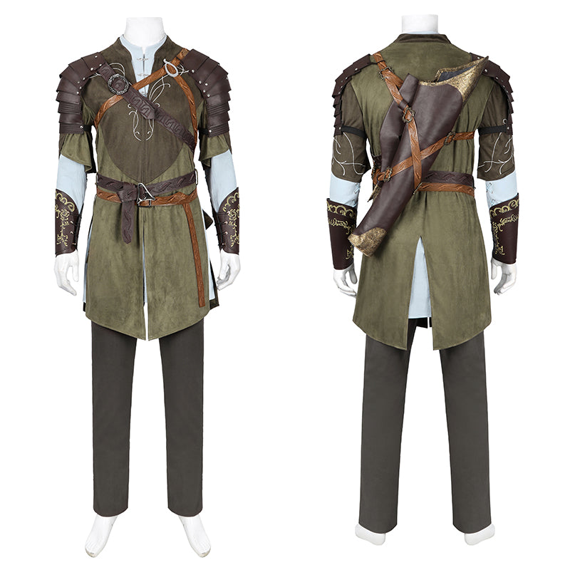 The Fellowship of the Ring Legolas Cosplay Costume LOTR Master Archer Suit Halloween Outfit