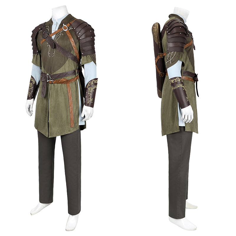 The Fellowship of the Ring Legolas Cosplay Costume LOTR Master Archer Suit Halloween Outfit