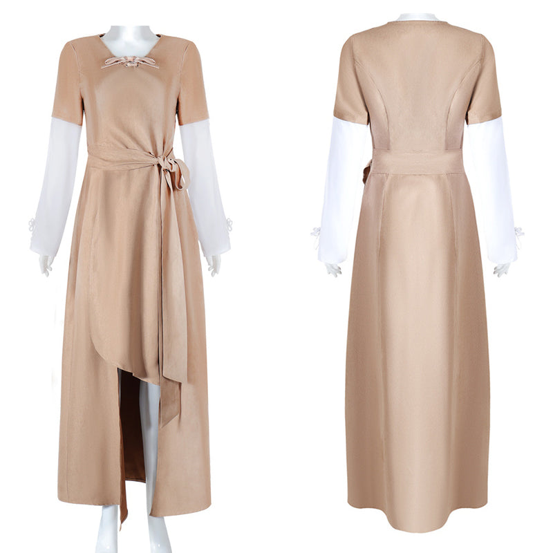 Leia Ewok Dress Star Wars Return of the Jedi Princess Leia Cosplay Costume, XL / Female