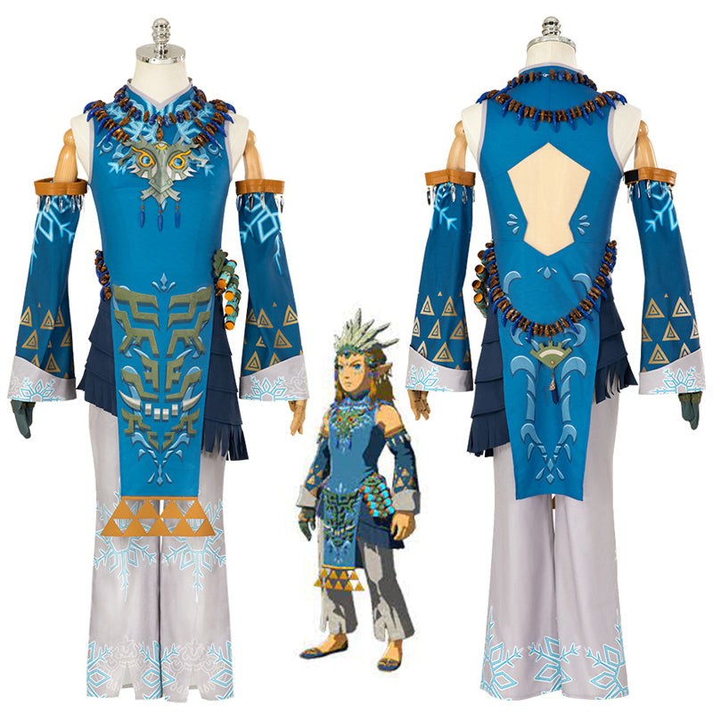 Link Frostbite Armor Set Zelda Tears Of The Kingdom Frostbite Cosplay ...