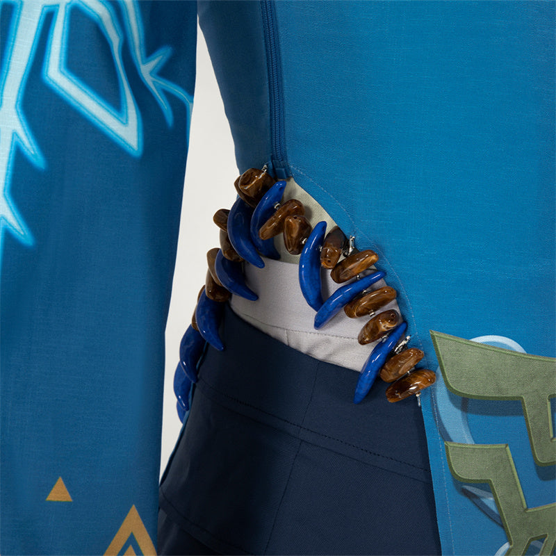 Link Frostbite Armor Set Zelda Tears Of The Kingdom Frostbite Cosplay Costume Halloween Suit