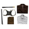 2023 Loki Season 2 Loki Cosplay Costume Tom Hiddleston Brown Coat Outfit Suit