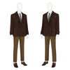2023 Loki Season 2 Loki Cosplay Costume Tom Hiddleston Brown Coat Outfit Suit