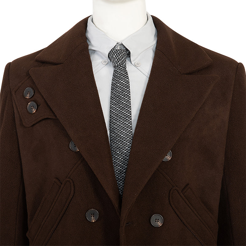 2023 Loki Season 2 Loki Cosplay Costume Tom Hiddleston Brown Coat Outfit Suit