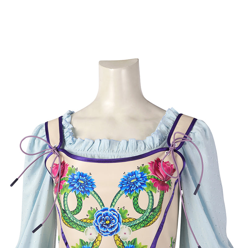 The Ballad of Songbirds and Snakes Cosplay Lucy Gray Baird Dress Costume Suit