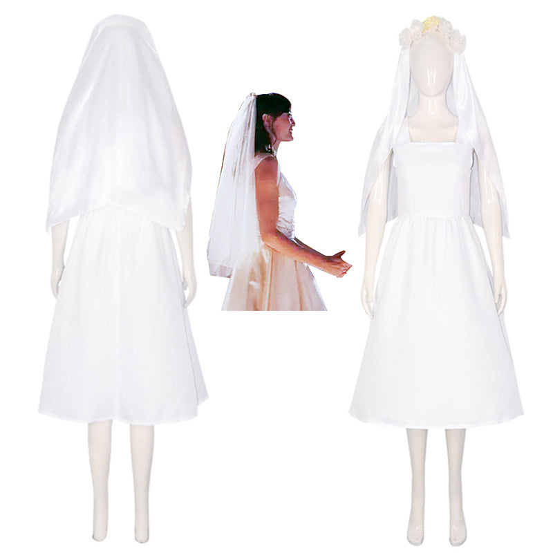 Fallout Lucy Wedding Dress Fallout 4 Cosplay Costume White Skirt Headdress