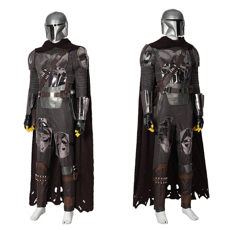 The Mandalorian Season 3 Din Djarin Beskar Armor Cosplay Costume Halloween Carnival Suit