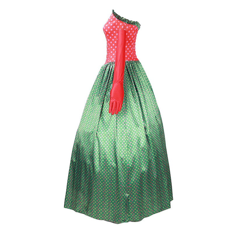 Martha May Whovier Dress How the Grinch Stole Christmas Cosplay Costume Christmas Dress, M Martha May Whovier Dress How the Grinch Stole Christmas Cosplay Costume Christmas Dress, M